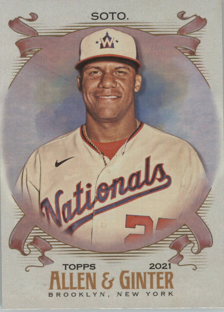 Tarjetas paralelas de béisbol ""plateadas"" Topps Allen and Ginter 2021 - Imagen 42 de 211