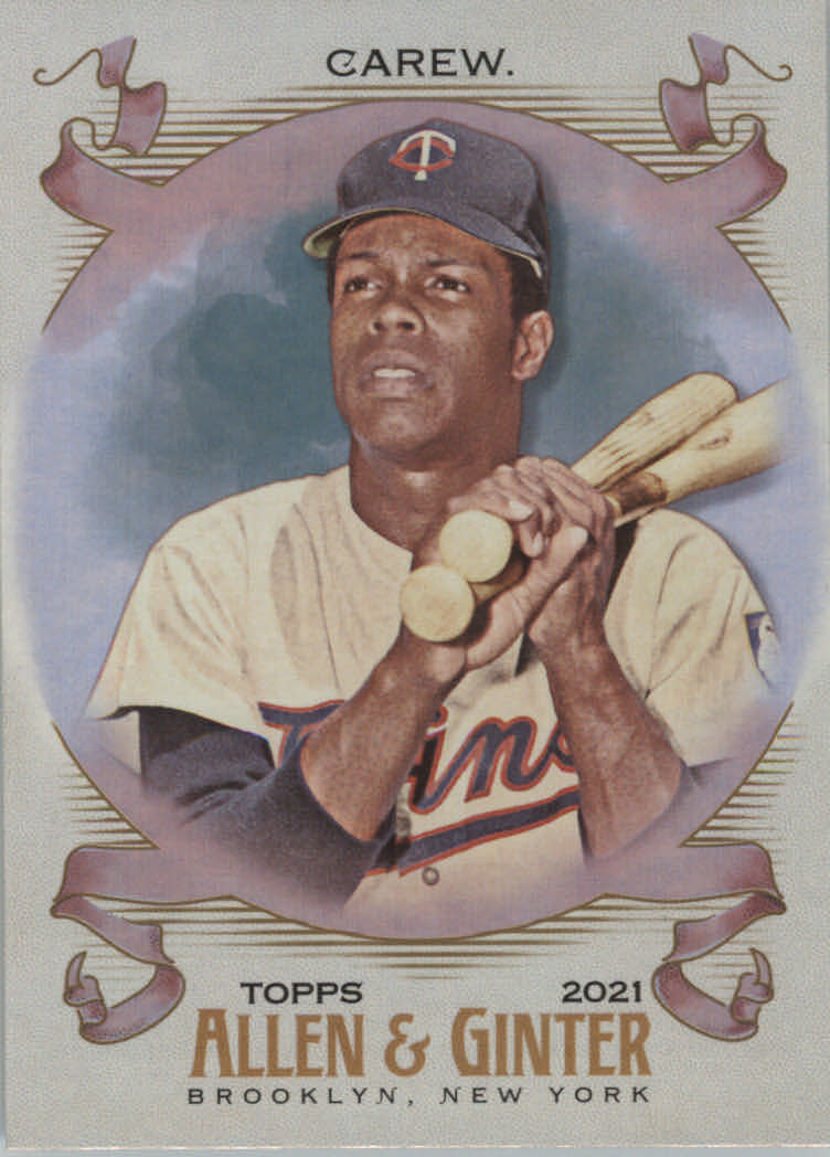 Tarjetas paralelas de béisbol ""plateadas"" Topps Allen and Ginter 2021 - Imagen 66 de 211