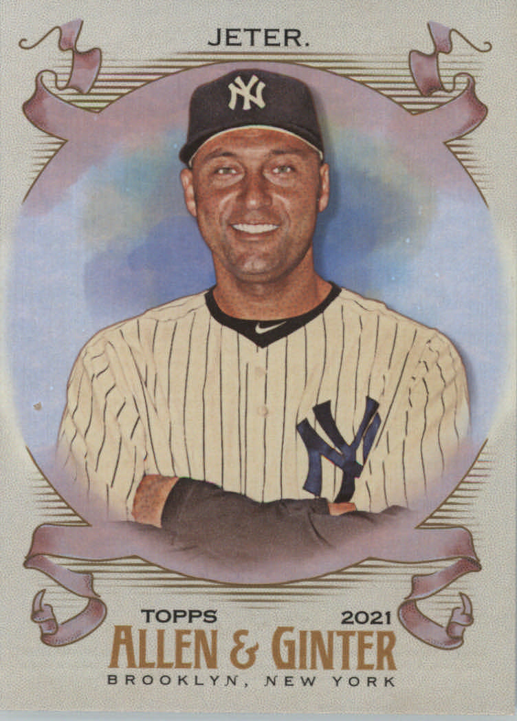 Tarjetas paralelas de béisbol ""plateadas"" Topps Allen and Ginter 2021 - Imagen 86 de 211