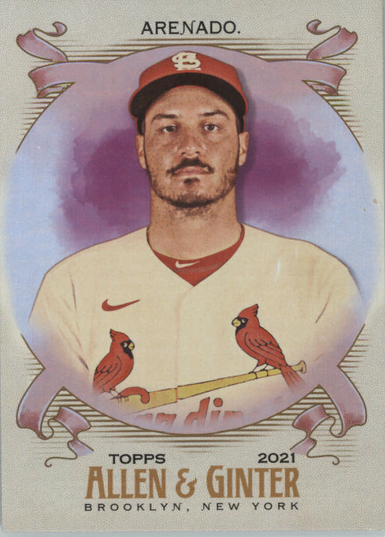 Tarjetas paralelas de béisbol ""plateadas"" Topps Allen and Ginter 2021 - Imagen 92 de 211