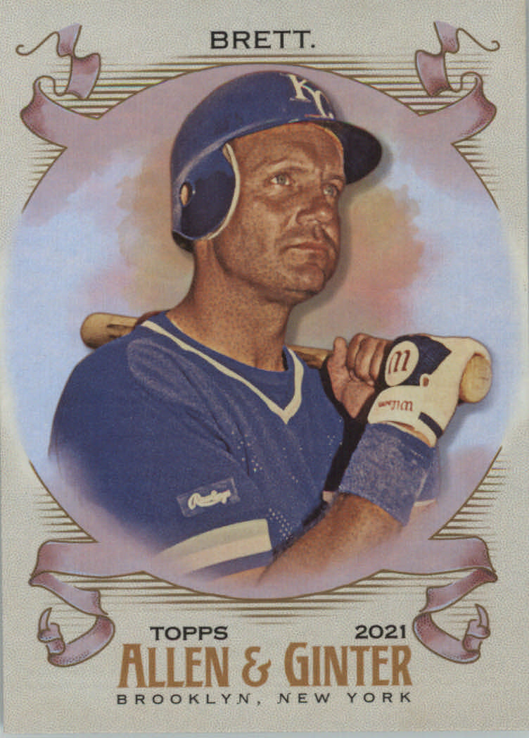 Tarjetas paralelas de béisbol ""plateadas"" Topps Allen and Ginter 2021 - Imagen 96 de 211