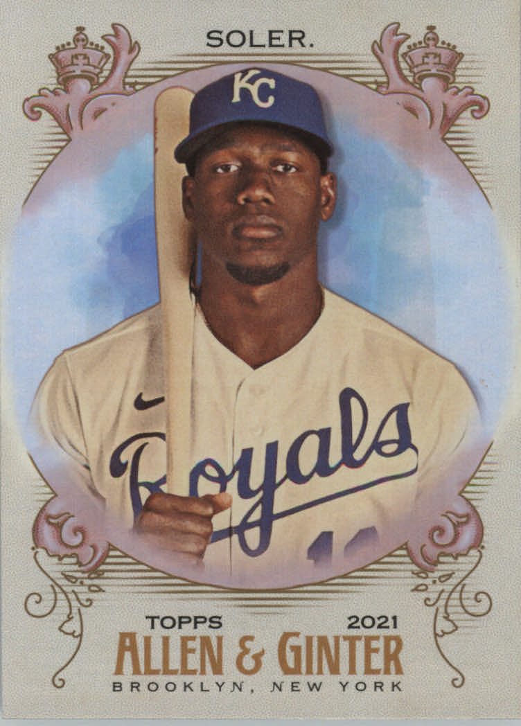 Tarjetas paralelas de béisbol ""plateadas"" Topps Allen and Ginter 2021 - Imagen 100 de 211