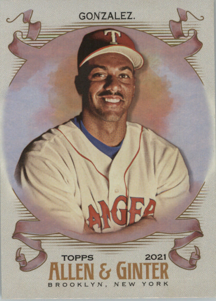 Tarjetas paralelas de béisbol ""plateadas"" Topps Allen and Ginter 2021 - Imagen 108 de 211