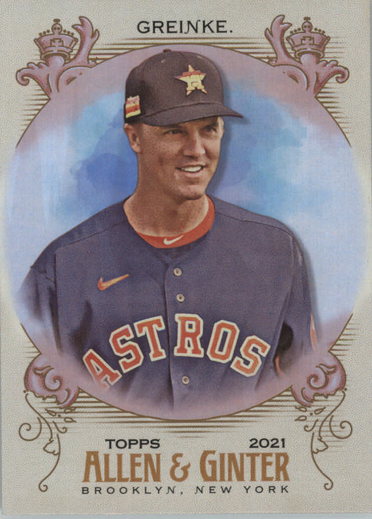 Tarjetas paralelas de béisbol ""plateadas"" Topps Allen and Ginter 2021 - Imagen 118 de 211