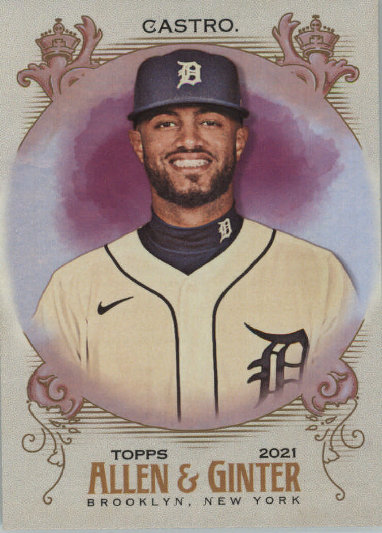 Tarjetas paralelas de béisbol ""plateadas"" Topps Allen and Ginter 2021 - Imagen 124 de 211