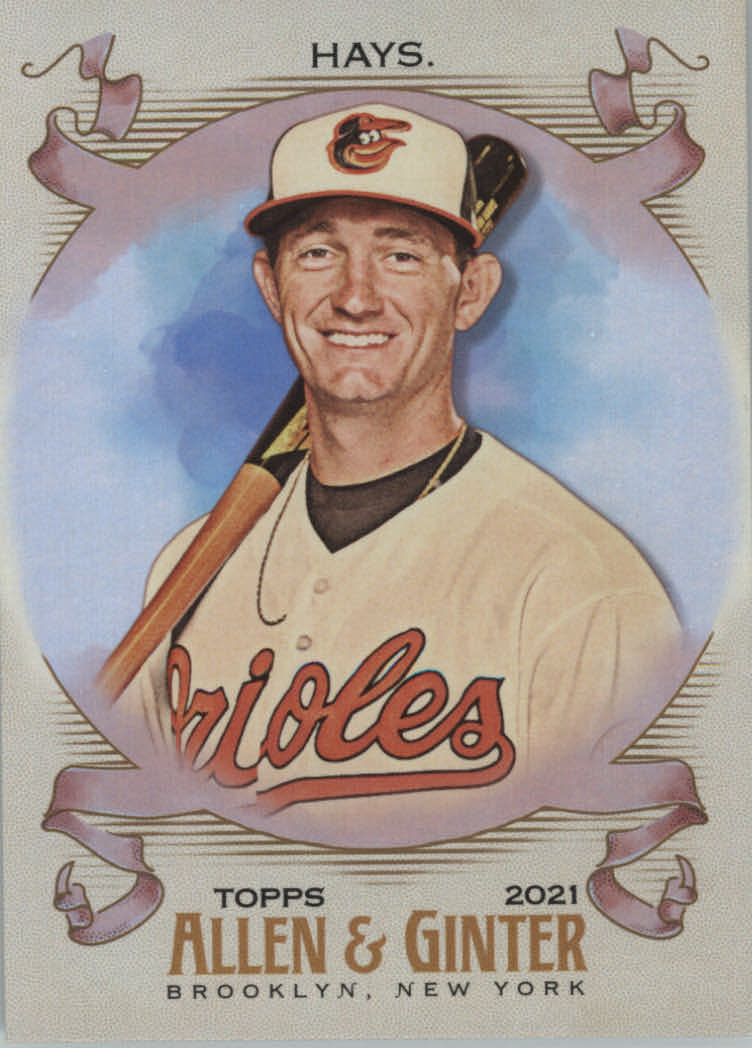 Tarjetas paralelas de béisbol ""plateadas"" Topps Allen and Ginter 2021 - Imagen 130 de 211