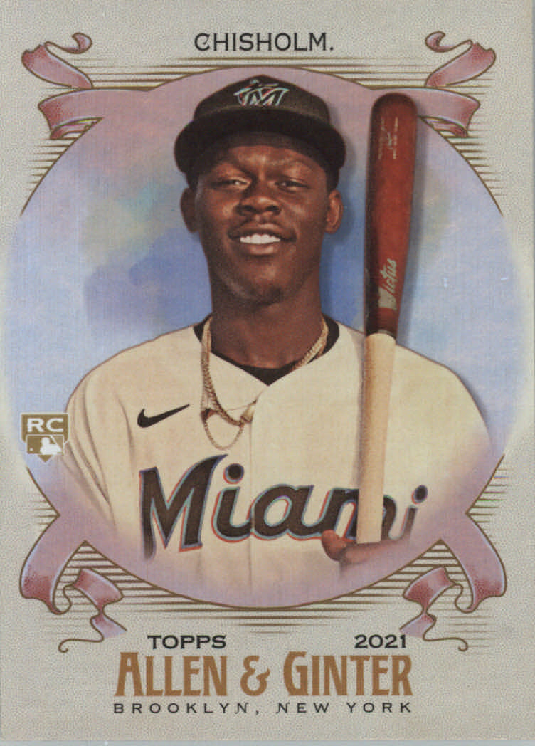 Tarjetas paralelas de béisbol ""plateadas"" Topps Allen and Ginter 2021 - Imagen 146 de 211