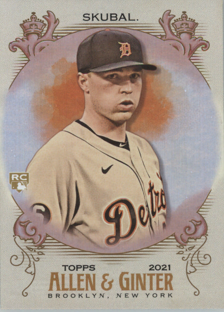 Tarjetas paralelas de béisbol ""plateadas"" Topps Allen and Ginter 2021 - Imagen 158 de 211