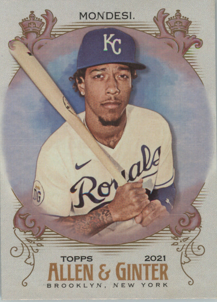 Tarjetas paralelas de béisbol ""plateadas"" Topps Allen and Ginter 2021 - Imagen 164 de 211