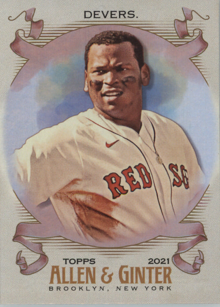 Tarjetas paralelas de béisbol ""plateadas"" Topps Allen and Ginter 2021 - Imagen 166 de 211