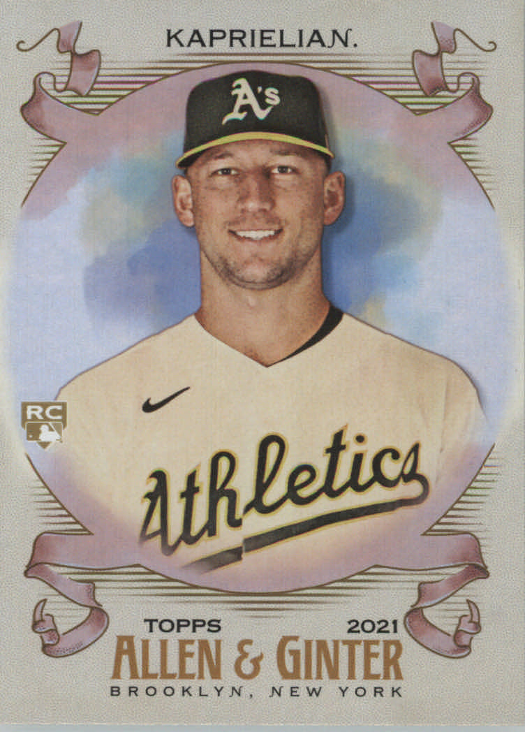 Tarjetas paralelas de béisbol ""plateadas"" Topps Allen and Ginter 2021 - Imagen 170 de 211