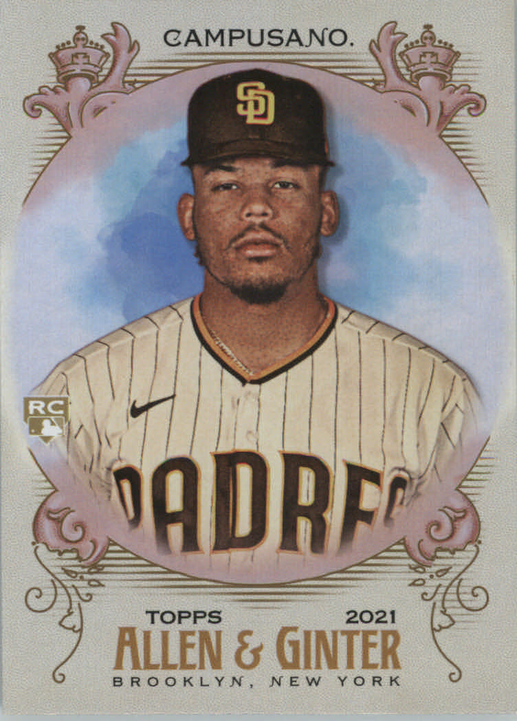 Tarjetas paralelas de béisbol ""plateadas"" Topps Allen and Ginter 2021 - Imagen 176 de 211