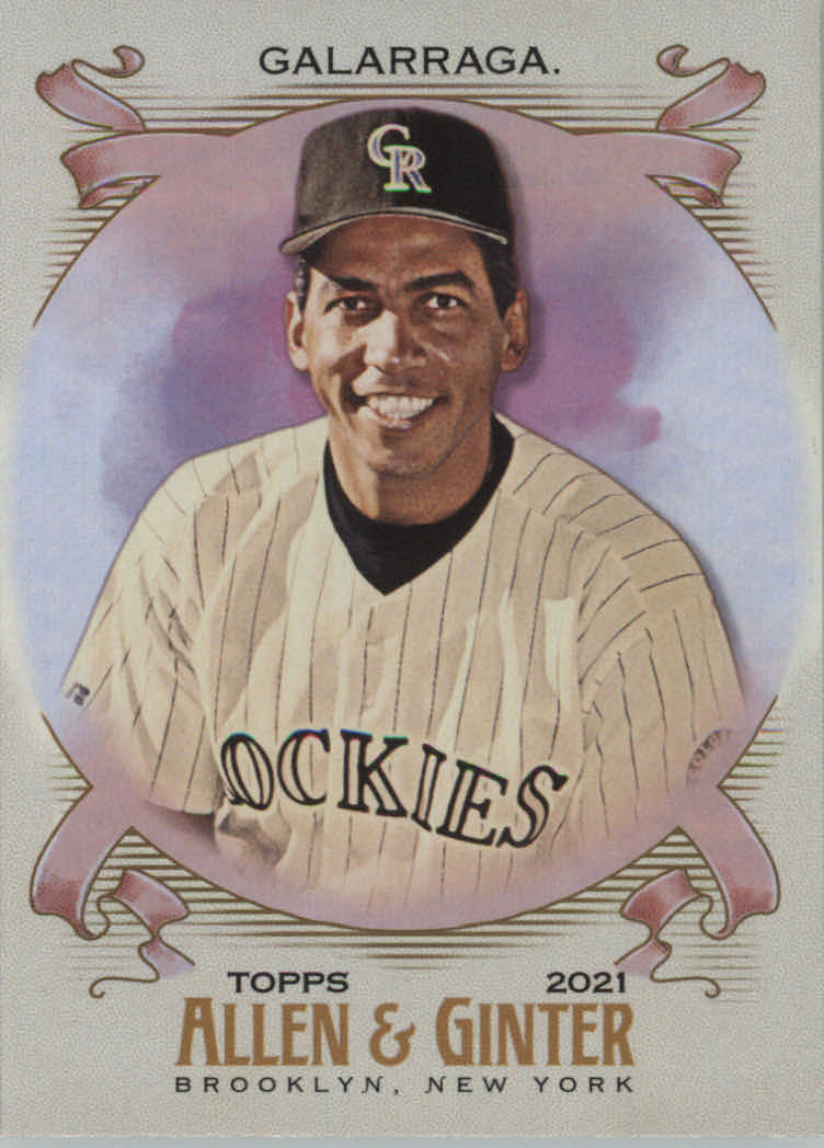 Tarjetas paralelas de béisbol ""plateadas"" Topps Allen and Ginter 2021 - Imagen 186 de 211