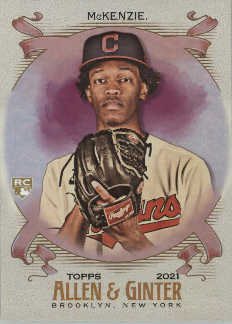 Tarjetas paralelas de béisbol ""plateadas"" Topps Allen and Ginter 2021 - Imagen 196 de 211