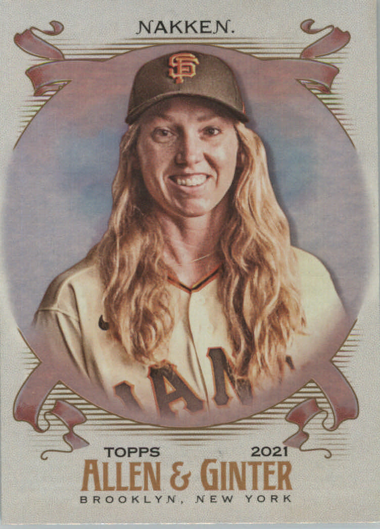 Tarjetas paralelas de béisbol ""plateadas"" Topps Allen and Ginter 2021 - Imagen 200 de 211