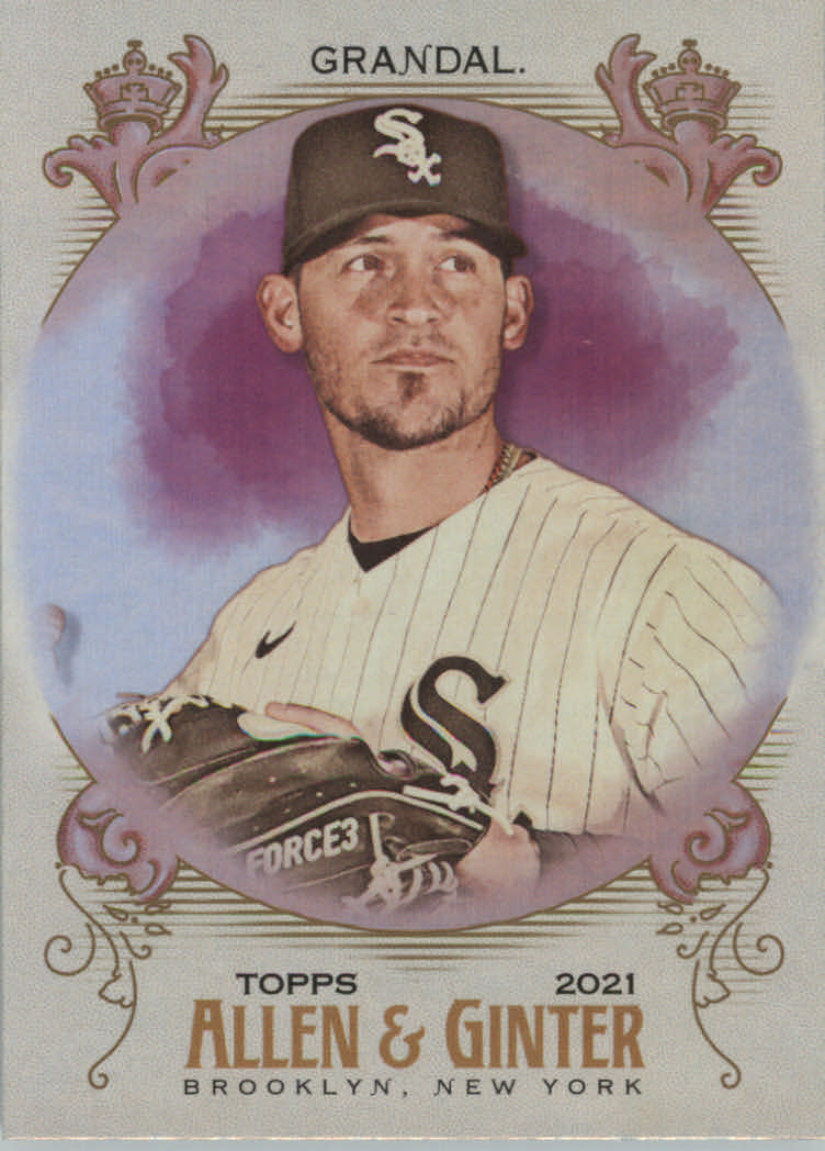 Tarjetas paralelas de béisbol ""plateadas"" Topps Allen and Ginter 2021 - Imagen 210 de 211