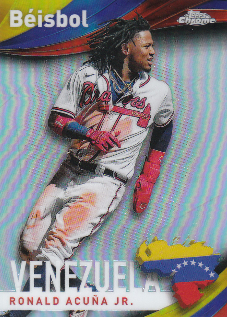 Tarjetas de autógrafo y inserto ""Beisbol"" de béisbol Topps cromadas 2021 - Imagen 24 de 25
