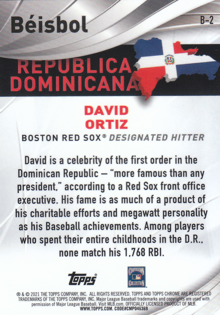 Tarjetas de autógrafo y inserto ""Beisbol"" de béisbol Topps cromadas 2021 - Imagen 23 de 25