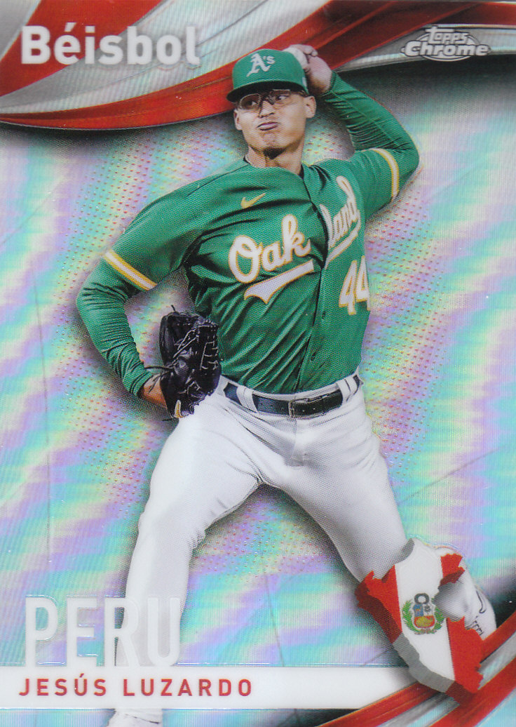 Tarjetas de autógrafo y inserto ""Beisbol"" de béisbol Topps cromadas 2021 - Imagen 8 de 25