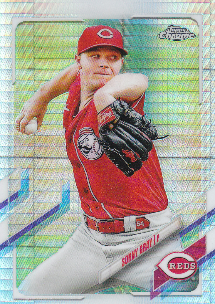 Tarjetas paralelas Topps 2021 cromadas de béisbol "refractores de prisma" - Imagen 12 de 137