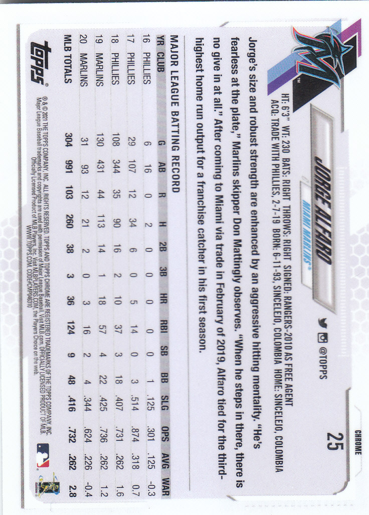 Tarjetas paralelas Topps 2021 cromadas de béisbol "refractores de prisma" - Imagen 23 de 137