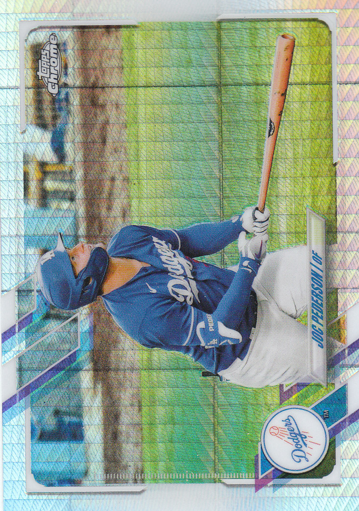 Tarjetas paralelas Topps 2021 cromadas de béisbol "refractores de prisma" - Imagen 24 de 137
