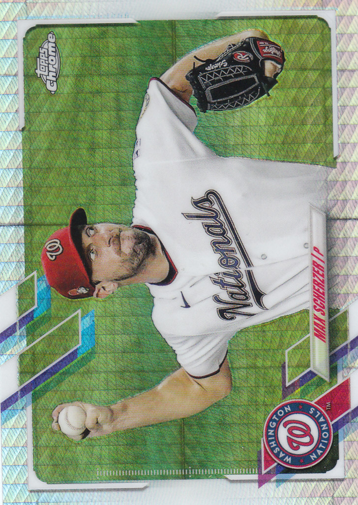 Tarjetas paralelas Topps 2021 cromadas de béisbol "refractores de prisma" - Imagen 30 de 137
