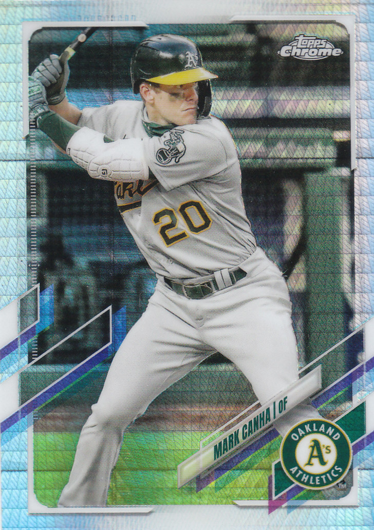 Tarjetas paralelas Topps 2021 cromadas de béisbol "refractores de prisma" - Imagen 36 de 137