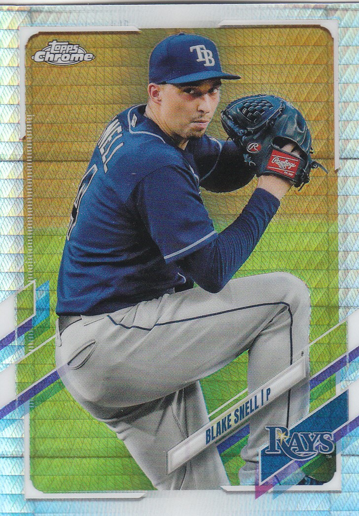 Tarjetas paralelas Topps 2021 cromadas de béisbol "refractores de prisma" - Imagen 40 de 137