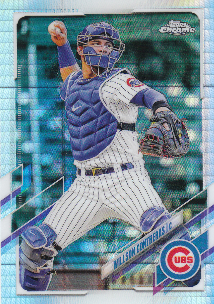 Tarjetas paralelas Topps 2021 cromadas de béisbol "refractores de prisma" - Imagen 42 de 137