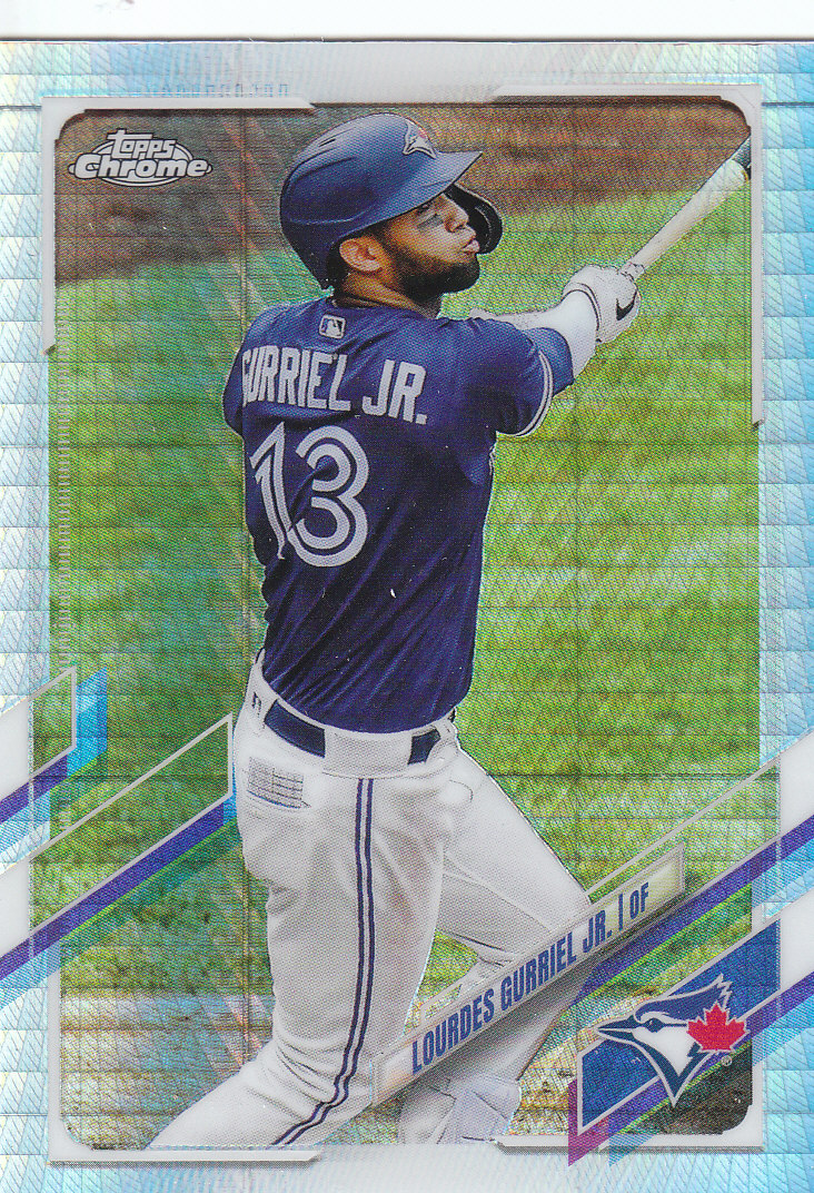 Tarjetas paralelas Topps 2021 cromadas de béisbol "refractores de prisma" - Imagen 48 de 137