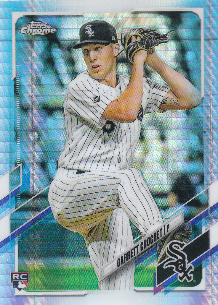 Tarjetas paralelas Topps 2021 cromadas de béisbol "refractores de prisma" - Imagen 52 de 137