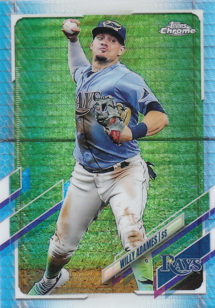 Tarjetas paralelas Topps 2021 cromadas de béisbol "refractores de prisma" - Imagen 56 de 137