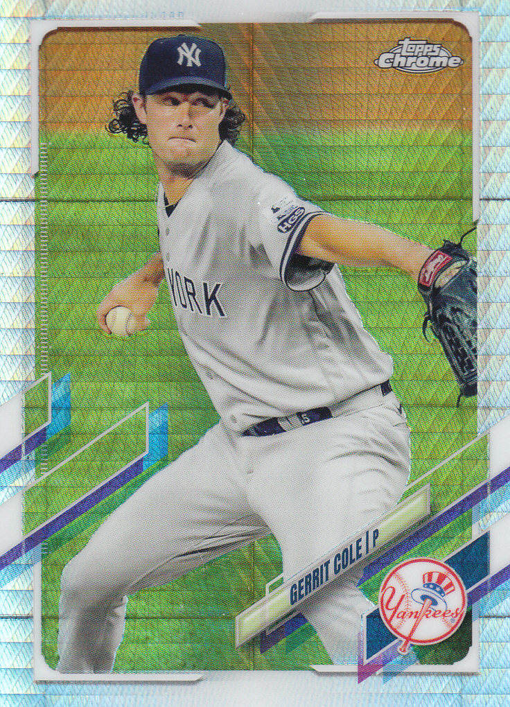 Tarjetas paralelas Topps 2021 cromadas de béisbol "refractores de prisma" - Imagen 60 de 137