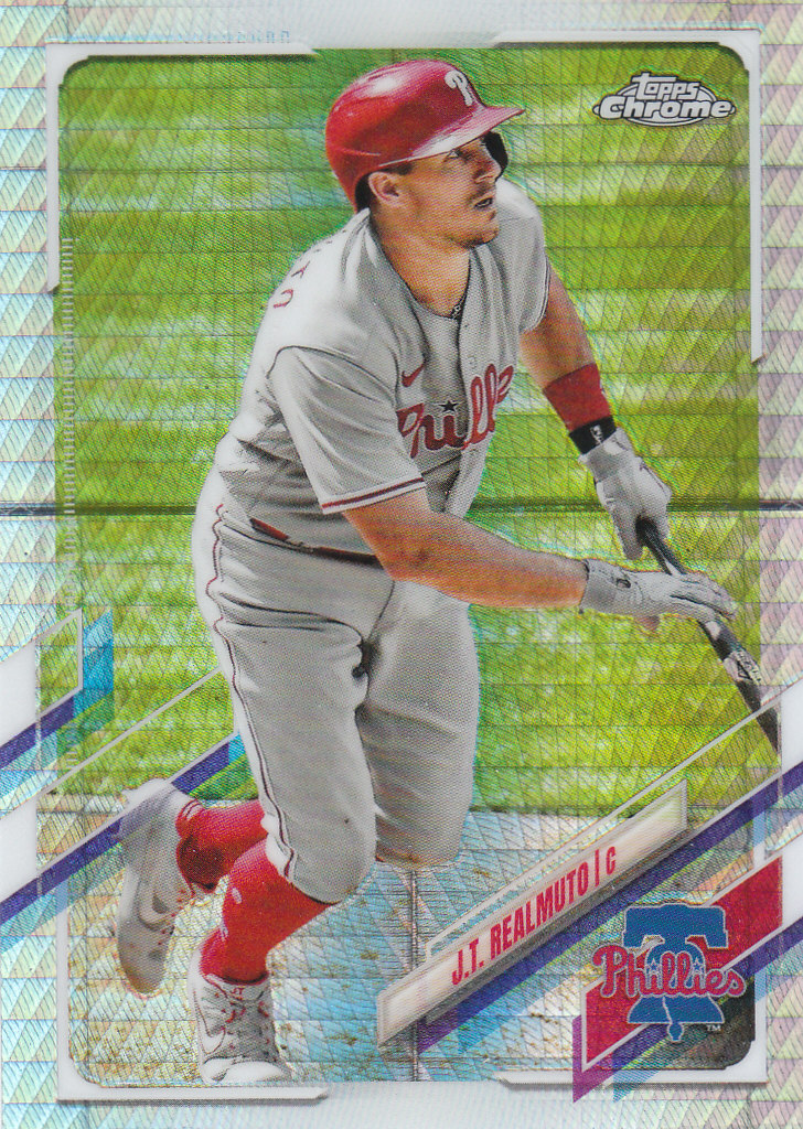 Tarjetas paralelas Topps 2021 cromadas de béisbol "refractores de prisma" - Imagen 62 de 137
