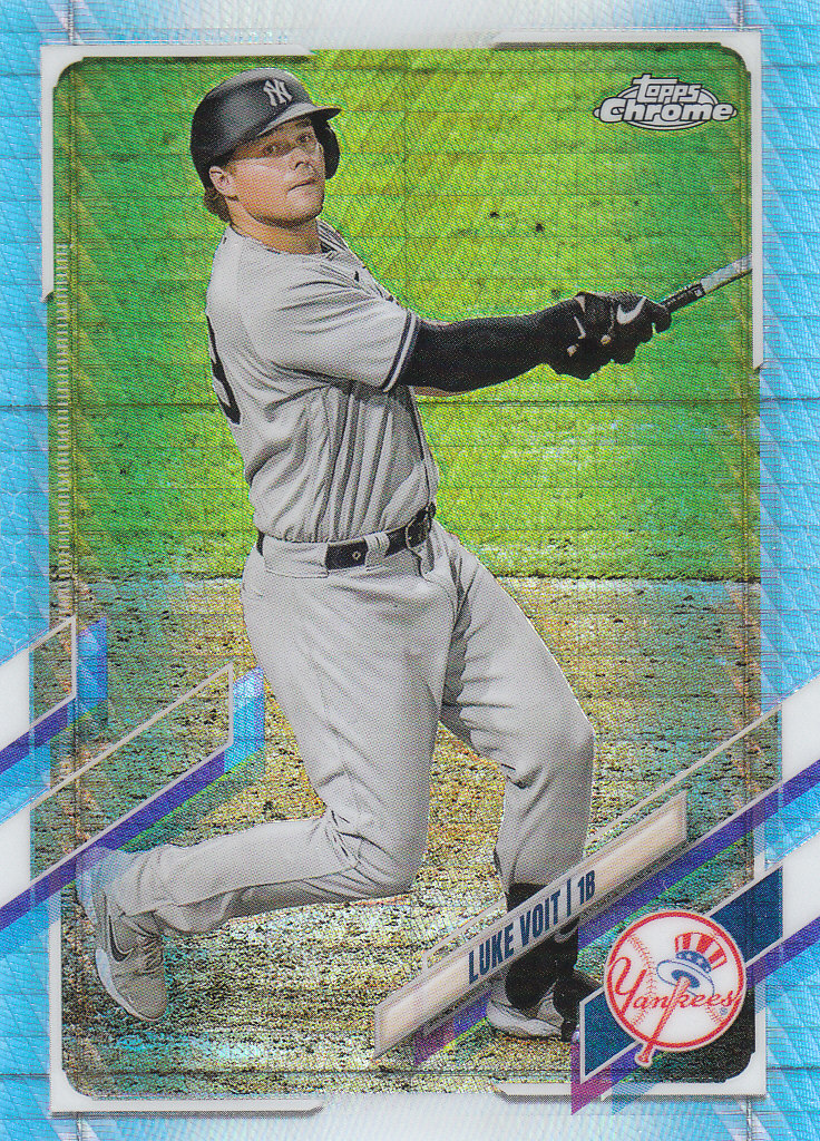 Tarjetas paralelas Topps 2021 cromadas de béisbol "refractores de prisma" - Imagen 64 de 137