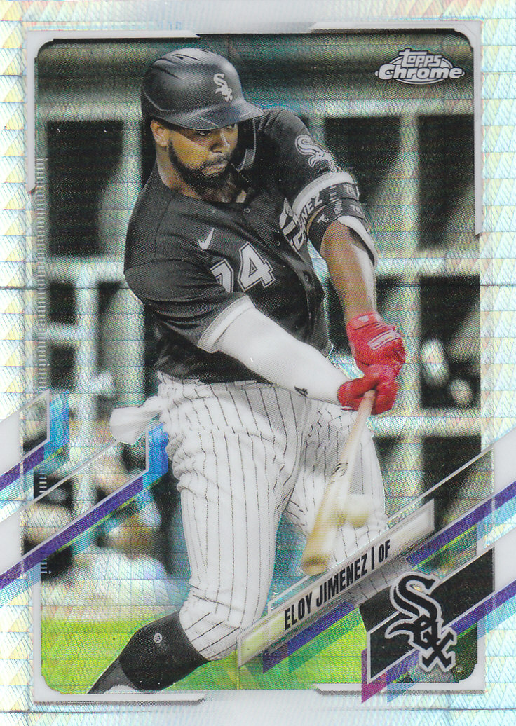 Tarjetas paralelas Topps 2021 cromadas de béisbol "refractores de prisma" - Imagen 66 de 137