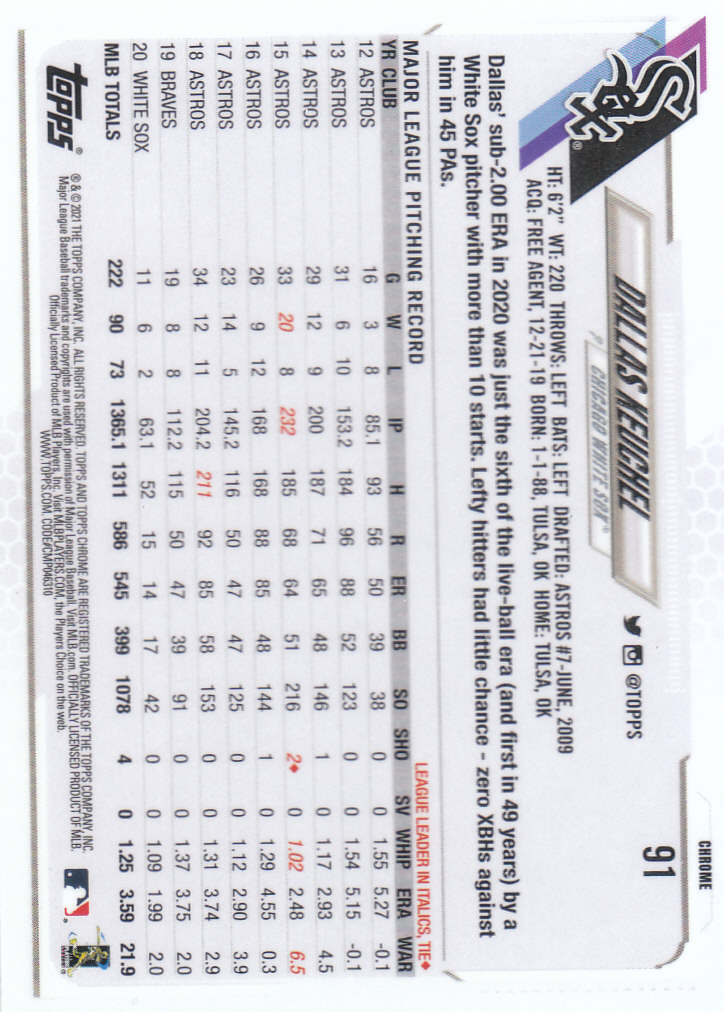 Tarjetas paralelas Topps 2021 cromadas de béisbol "refractores de prisma" - Imagen 69 de 137