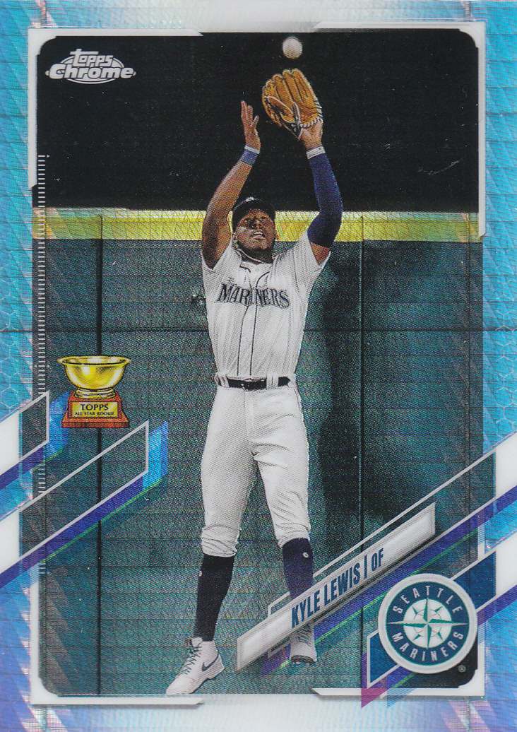 Tarjetas paralelas Topps 2021 cromadas de béisbol "refractores de prisma" - Imagen 72 de 137