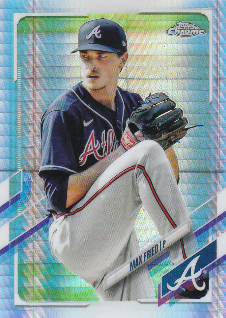 Tarjetas paralelas Topps 2021 cromadas de béisbol "refractores de prisma" - Imagen 78 de 137