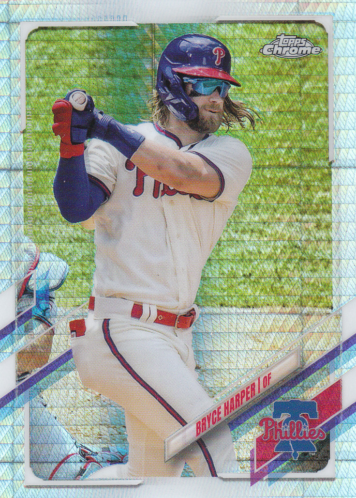 Tarjetas paralelas Topps 2021 cromadas de béisbol "refractores de prisma" - Imagen 98 de 137