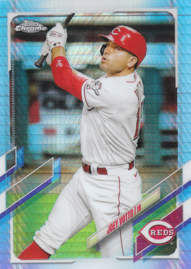 Tarjetas paralelas Topps 2021 cromadas de béisbol "refractores de prisma" - Imagen 102 de 137
