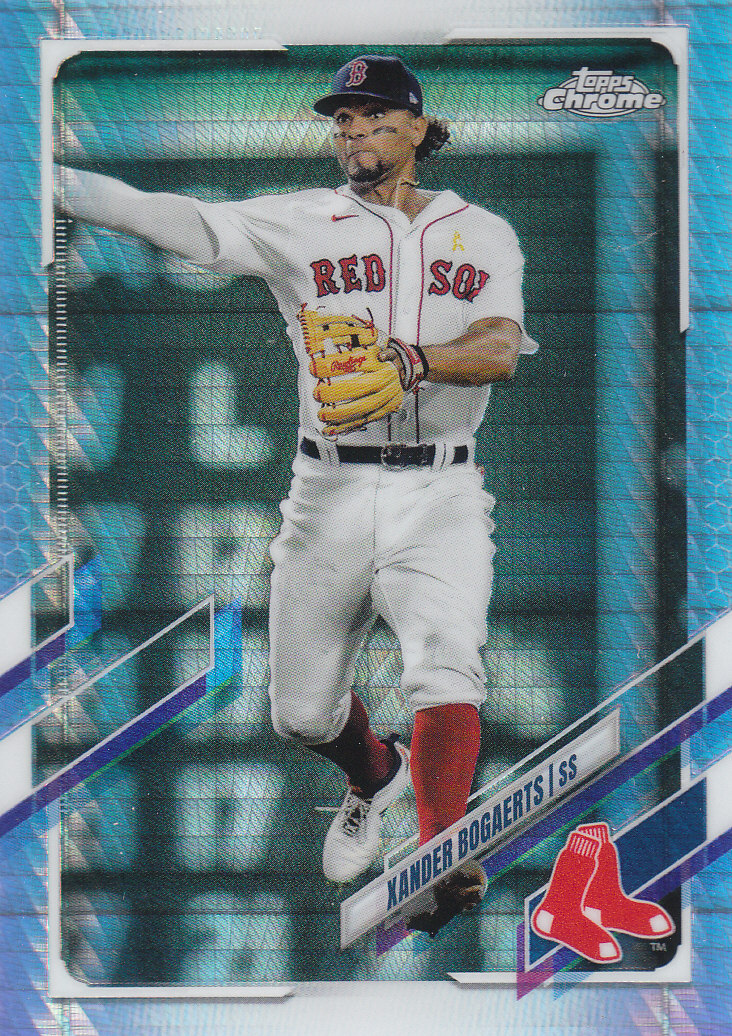 Tarjetas paralelas Topps 2021 cromadas de béisbol "refractores de prisma" - Imagen 104 de 137