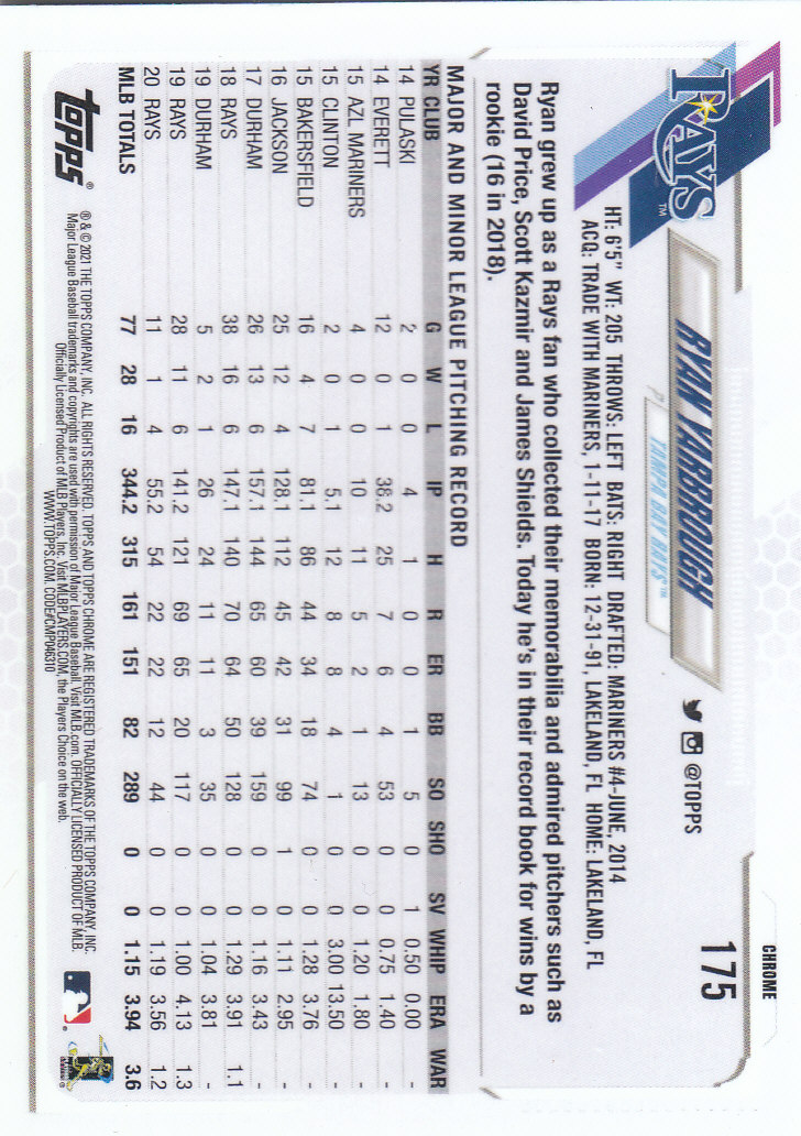 Tarjetas paralelas Topps 2021 cromadas de béisbol "refractores de prisma" - Imagen 111 de 137