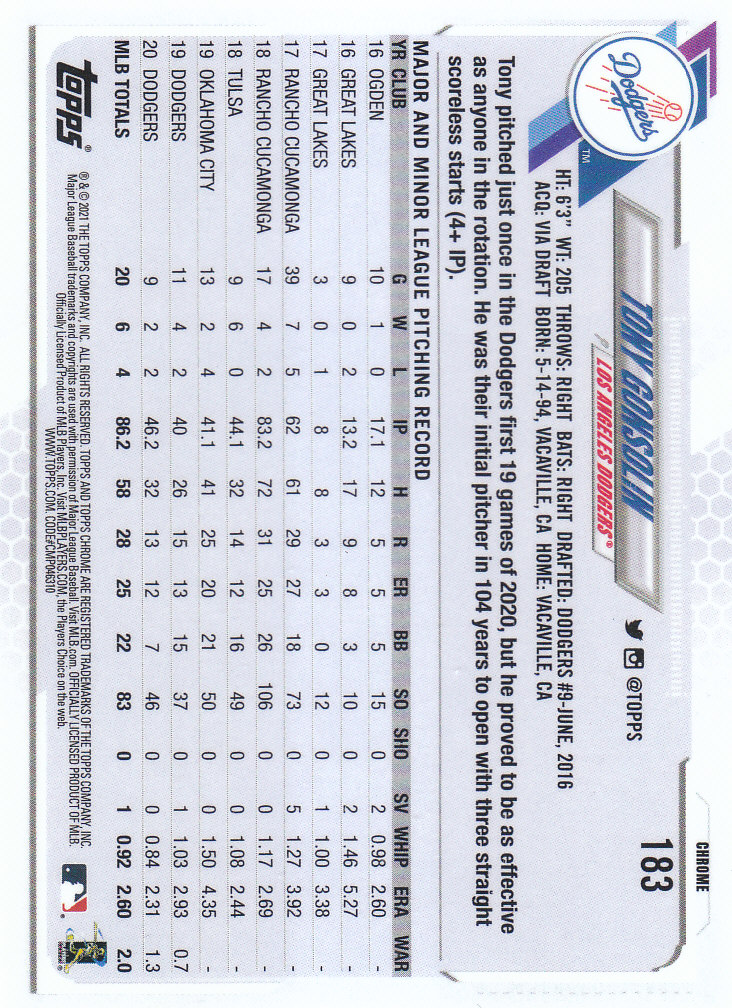 Tarjetas paralelas Topps 2021 cromadas de béisbol "refractores de prisma" - Imagen 115 de 137
