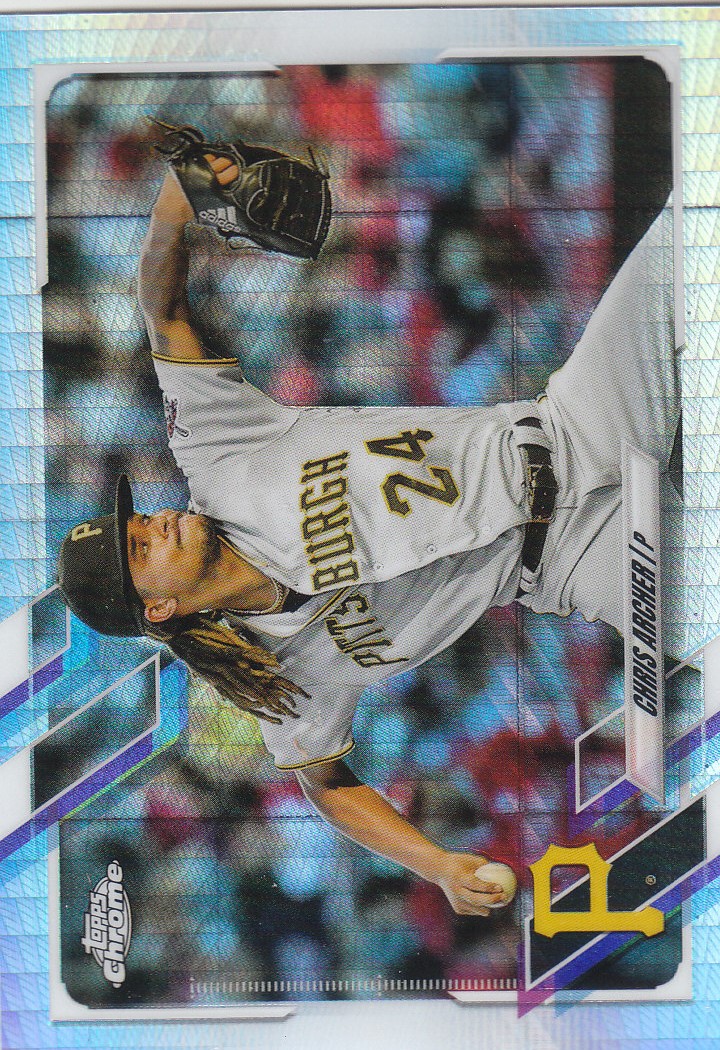 Tarjetas paralelas Topps 2021 cromadas de béisbol "refractores de prisma" - Imagen 120 de 137