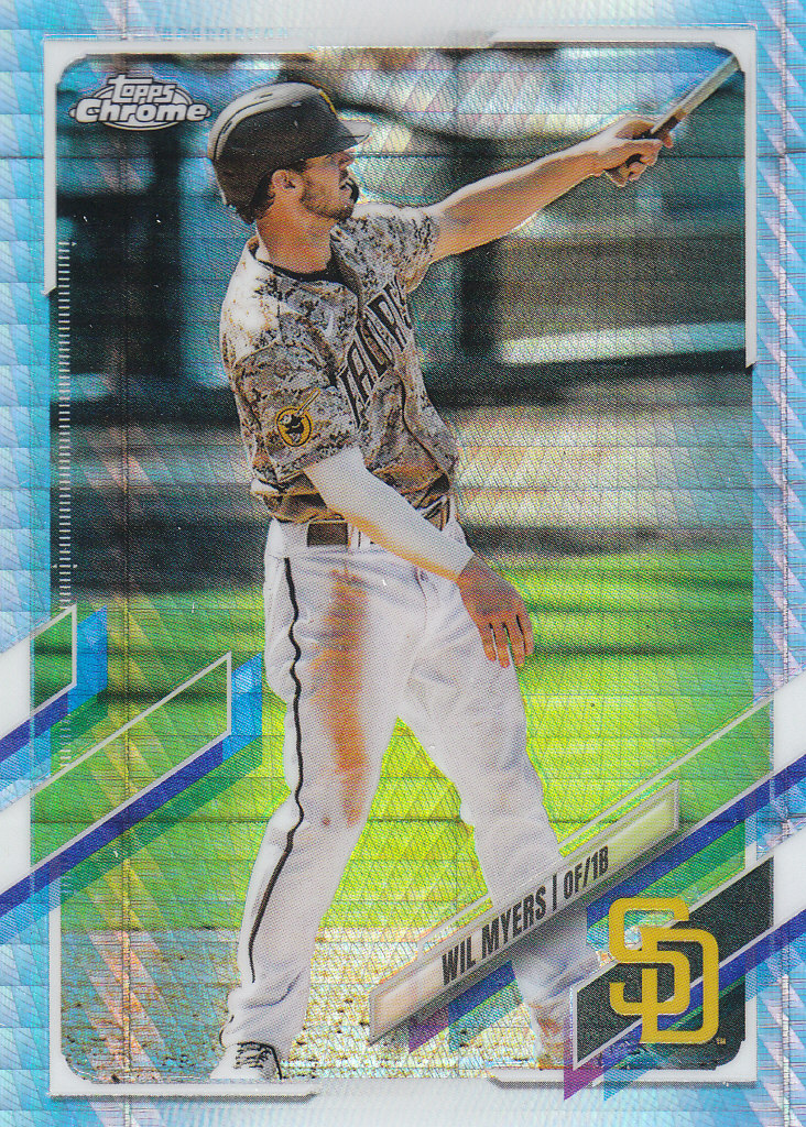 Tarjetas paralelas Topps 2021 cromadas de béisbol "refractores de prisma" - Imagen 134 de 137