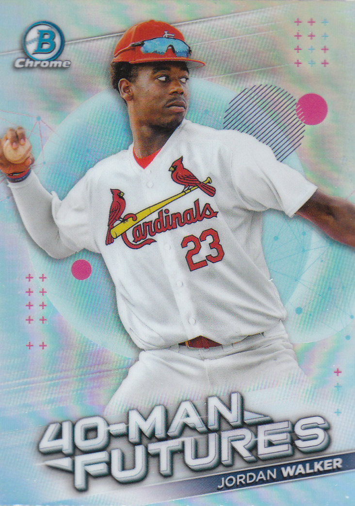 2021 Bowman Chrome Baseball "40-Man Futures Refractors" Insert Cards - Picture 20 of 51
