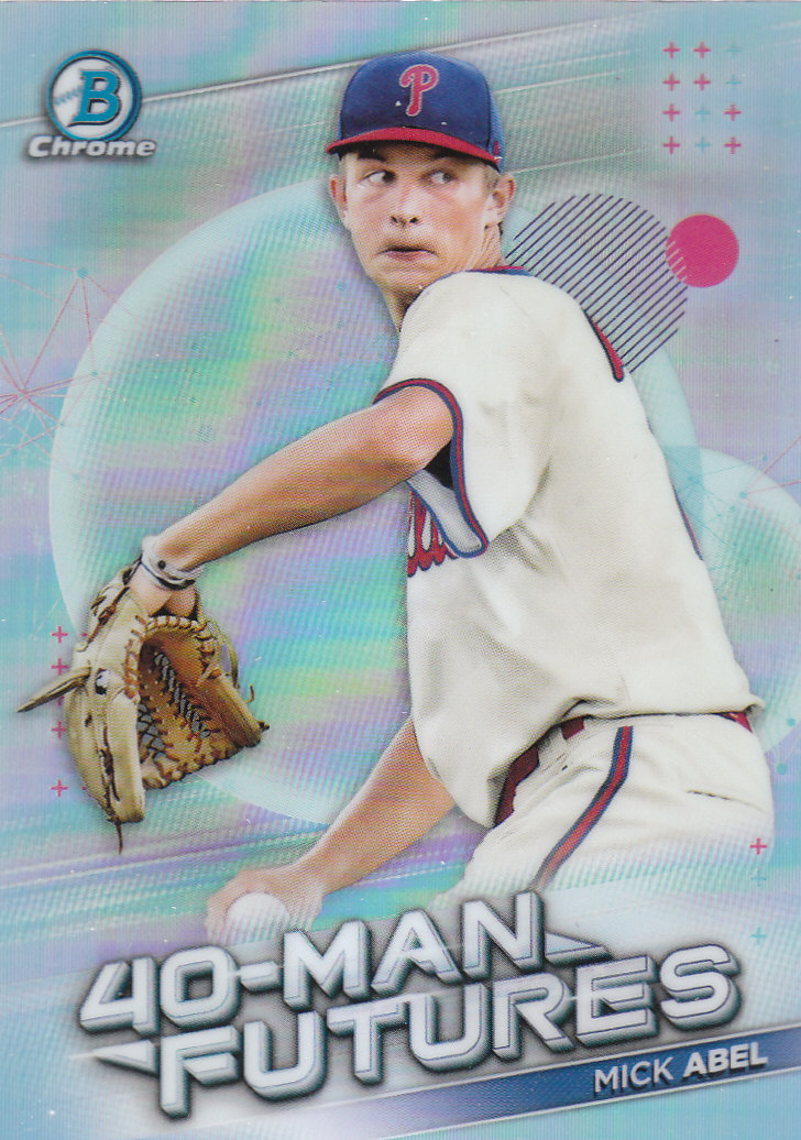 2021 Bowman Chrome Baseball "40-Man Futures Refractors" Insert Cards - Picture 26 of 51