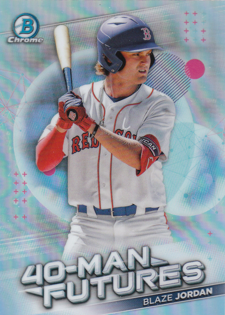 2021 Bowman Chrome Baseball "40-Man Futures Refractors" Insert Cards - Picture 28 of 51
